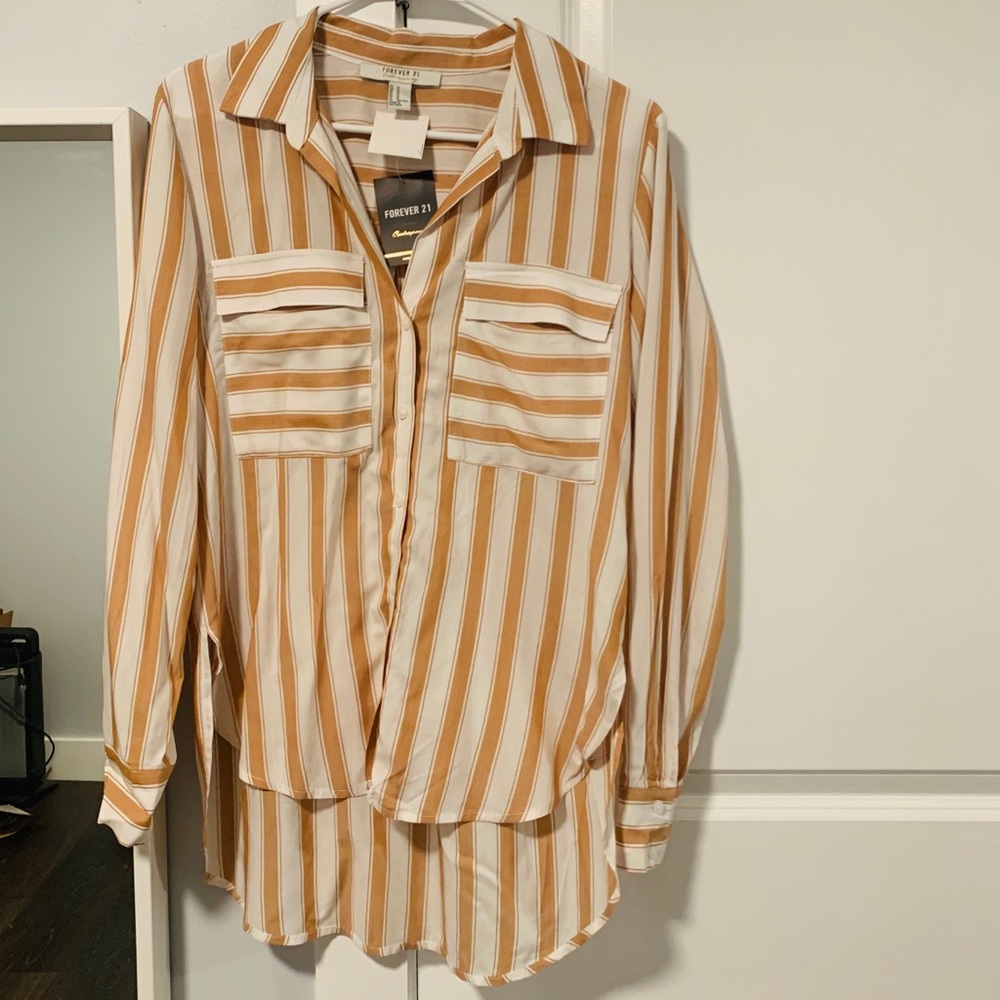 Forever 21 Button Down Shirt